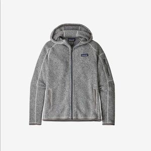 Patagonia Better Sweater Fleece with Hood in Grey